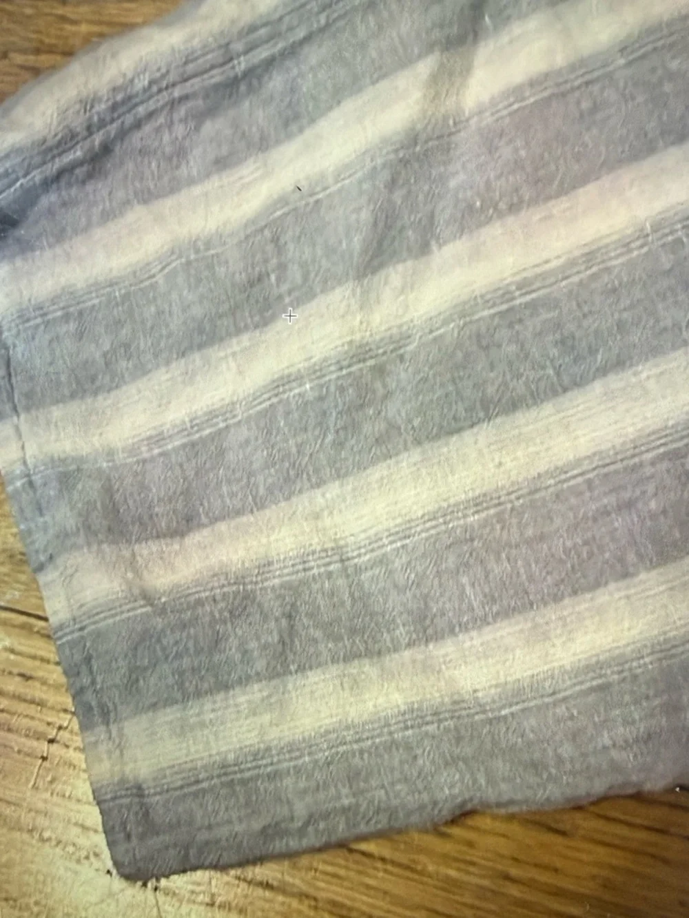 Aritzia Light Blue and White Linen Pants Size Small